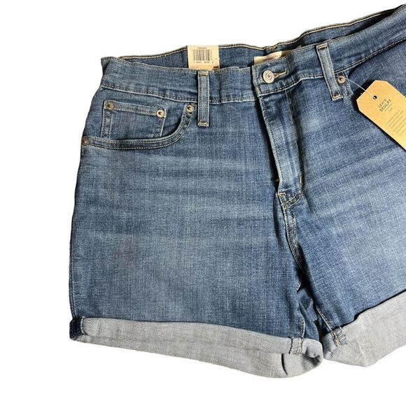 Levi’s Mid Length Denim Shorts - Picture 6 of 7